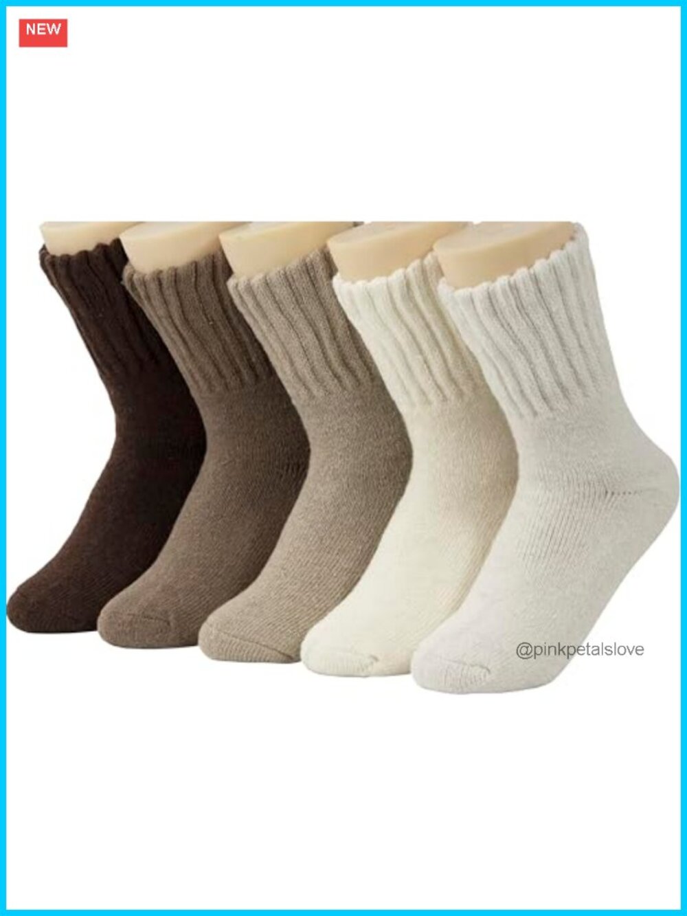 Womens Thick Winter Knit Warm Calf Socks Size 5-11